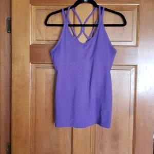 LN Athleta Tank Top with built in Bra